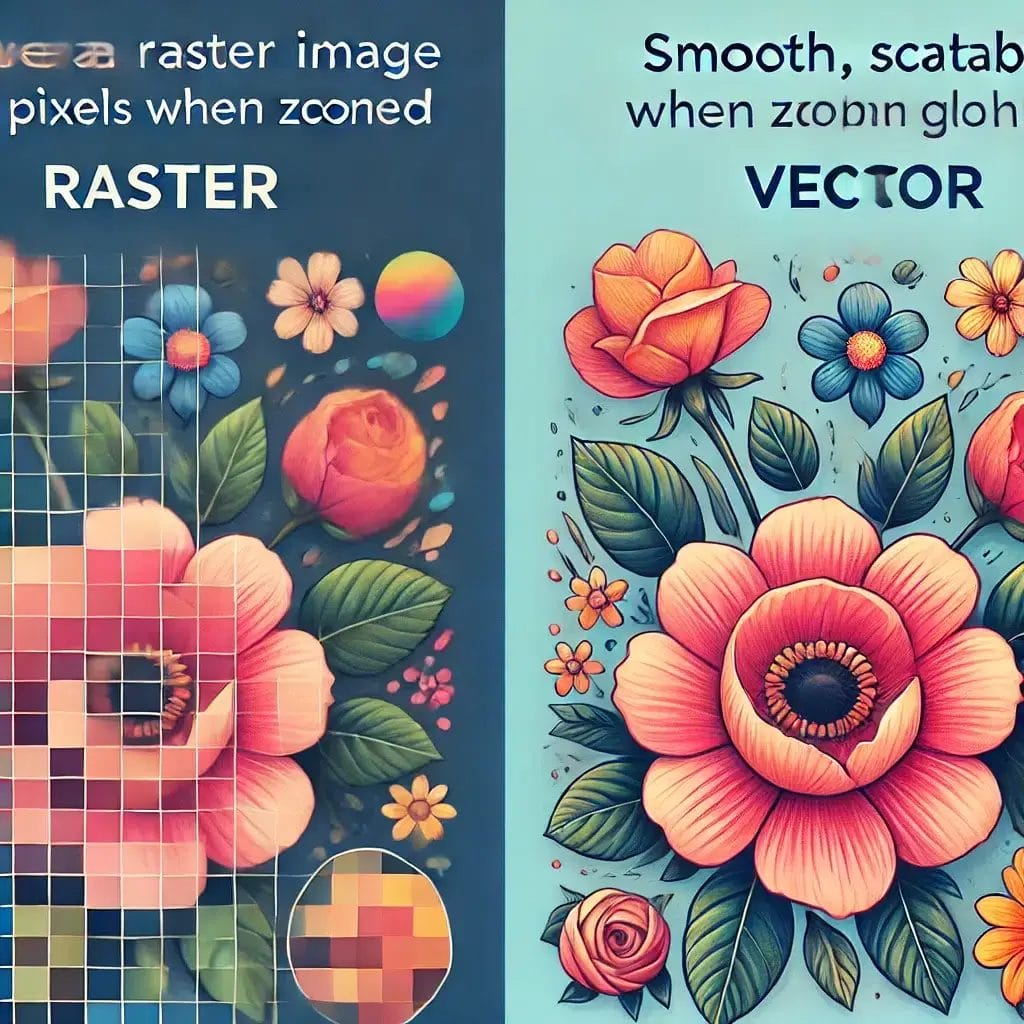 Raster vs. Vector Graphics: Key Differences Explained